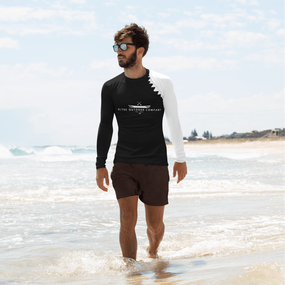 Shark Bite Men's Rash Guard