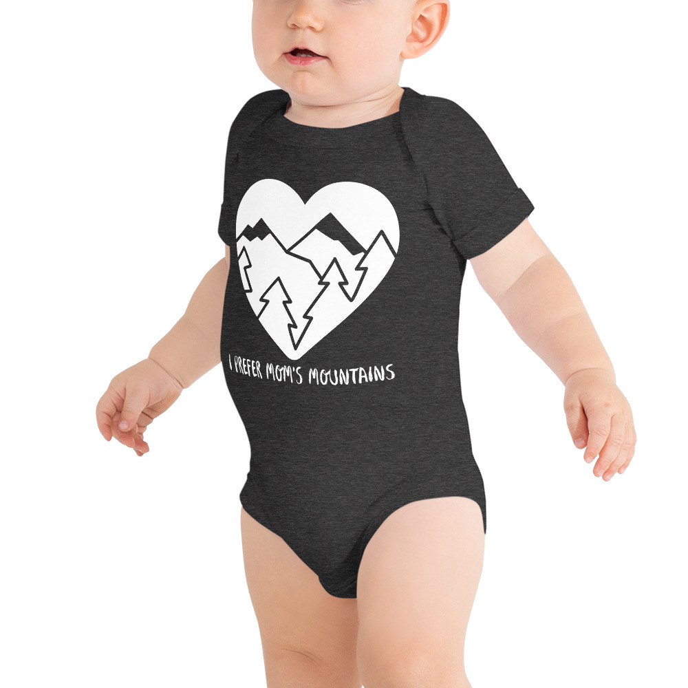 Mom's Mountains Baby Short-sleeve One Piece
