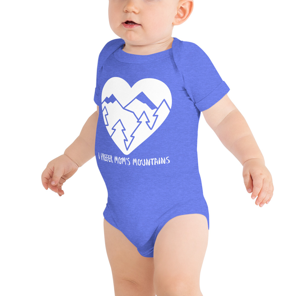 Mom's Mountains Baby Short-sleeve One Piece - Image 11