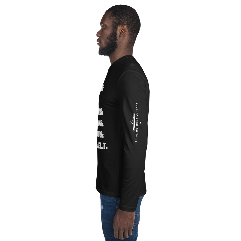 America's Team Long Sleeve Fitted Crew - Image 2