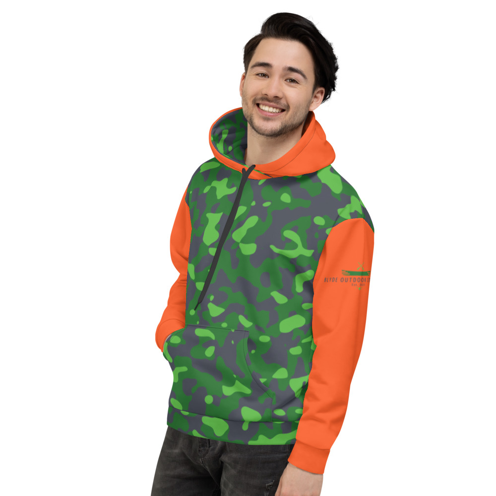 High-Visibility Camouflage Unisex Hoodie - Image 4