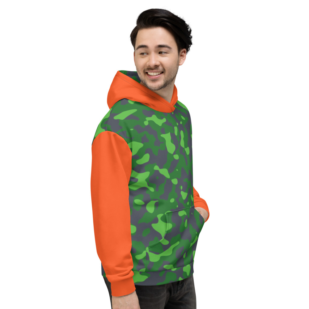 High-Visibility Camouflage Unisex Hoodie - Image 3