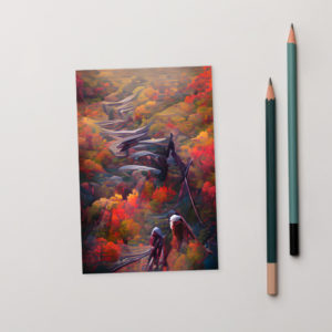 Ozark Fall Standard Postcard