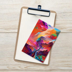 Sunset Pillars Standard Postcard